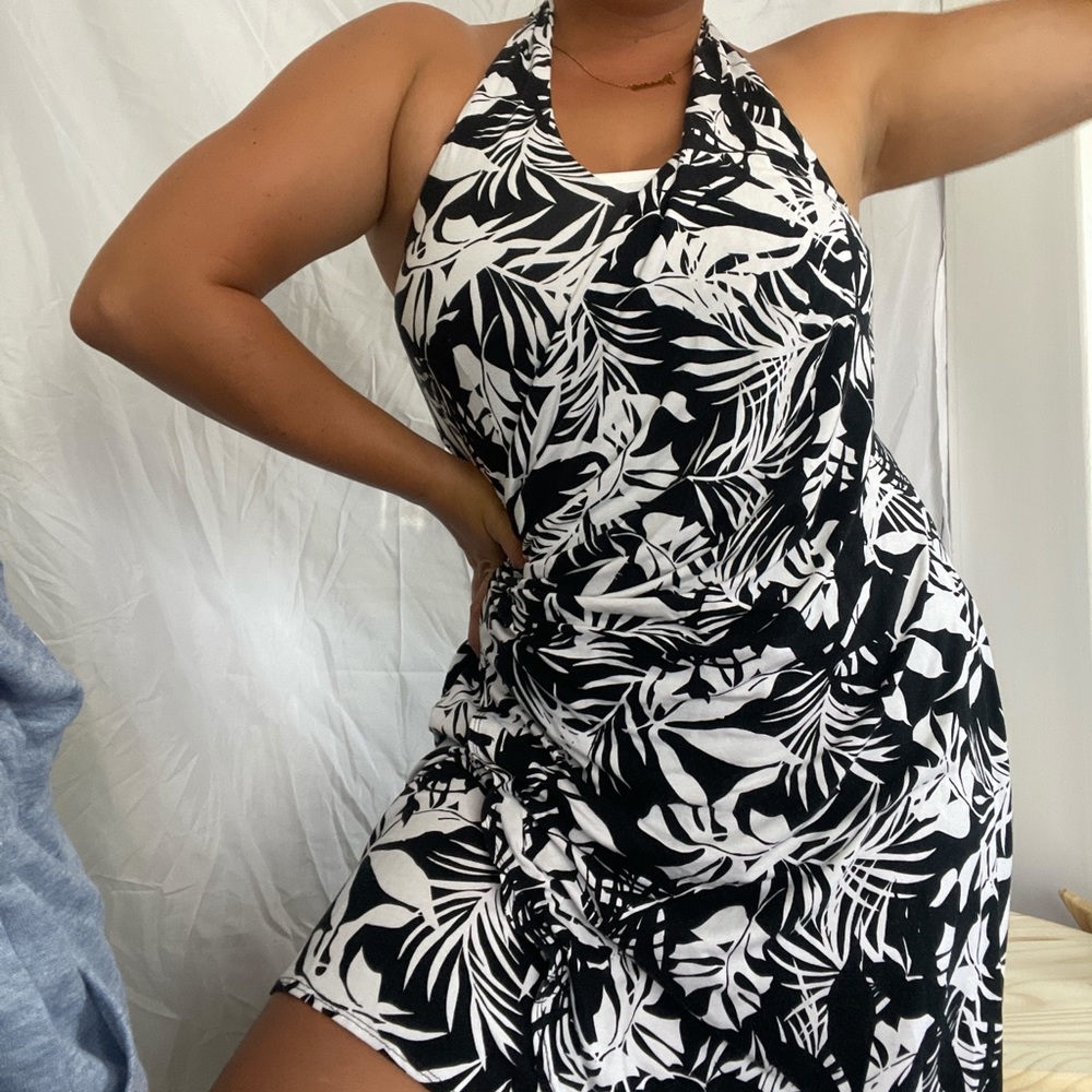 Vintage Tommy bahama halter dress tropical